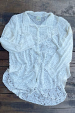 Load image into Gallery viewer, Floral Medley Shirt - Parchment