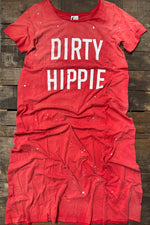 Load image into Gallery viewer, Dirty Hippie Dress - Glory Red
