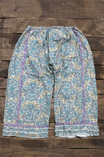 Load image into Gallery viewer, Garden Romance Bloomers - Teal Floral
