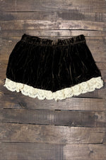 Load image into Gallery viewer, Vintage Romance Shorts - Chocolate
