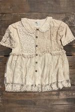 Load image into Gallery viewer, Trellis Dreams Top - Oatmeal
