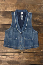 Load image into Gallery viewer, Spellbound Vest - Medium Chambray

