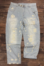 Load image into Gallery viewer, Peace and Love Jeans - Blue Railroad

