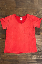 Load image into Gallery viewer, Moon Dance V-Neck Tee - Watermelon
