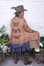 Load image into Gallery viewer, Loose Ends Cardigan - Peaceful Garden
