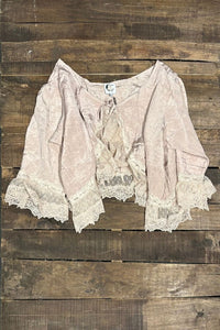 Alluring Romance Jacket - Blush