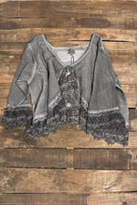 Load image into Gallery viewer, Alluring Romance Jacket - Charcoal
