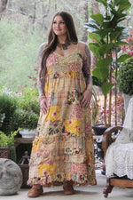 Load image into Gallery viewer, Golden Bloom Dress
