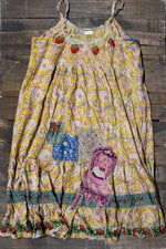 Load image into Gallery viewer, HJG Sunwashed Bloom Dress - Golden
