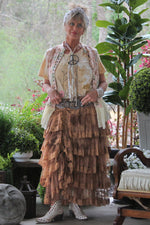 Load image into Gallery viewer, True Romance Skirt - Chocolate
