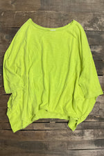 Load image into Gallery viewer, Be Free Top - Vintage Chartreuse
