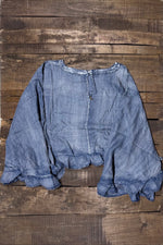 Load image into Gallery viewer, Blooming Grace Top - Chambray
