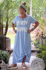 Load image into Gallery viewer, Dirty Hippie Dress - Blessful Blue
