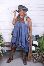 Load image into Gallery viewer, Loose Ends Cardigan - Peaceful Garden
