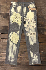 Load image into Gallery viewer, Full of Love Jeans - Vintage Black
