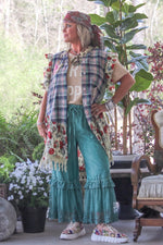 Load image into Gallery viewer, Garden Party Bloomer - Teal
