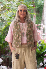 Load image into Gallery viewer, Spellbound Vest - Chocolate Floral
