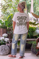 Load image into Gallery viewer, Worn and Weathered Tee - Eat Cake
