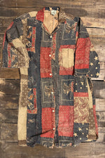Load image into Gallery viewer, Stars and Stripes Forever Duster
