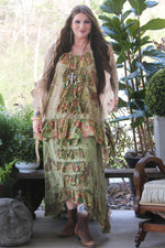 Load image into Gallery viewer, Fields of Dreams Skirt - Moss
