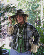 Load image into Gallery viewer, Sagebrush Flannel - Midnight
