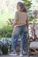 Load image into Gallery viewer, Garden Splatter Jeans
