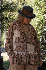 Load image into Gallery viewer, Midnight Bloom Jacket
