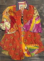 Load image into Gallery viewer, Kantha Sunrise Duster JG-103
