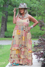 Load image into Gallery viewer, Golden Bloom Dress
