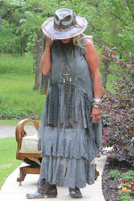 Load image into Gallery viewer, Whispered Skies Skirt - Charcoal
