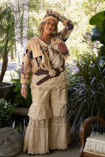 Load image into Gallery viewer, Frill Seeker Pants - Tea Stain
