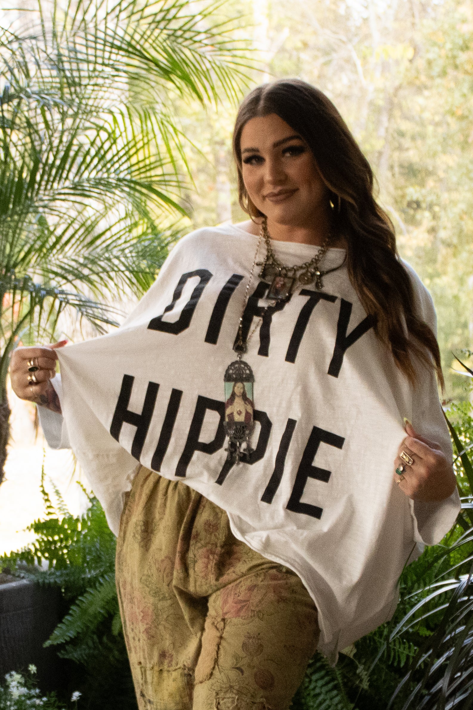 Be Free Top - Dirty Hippie Parchment