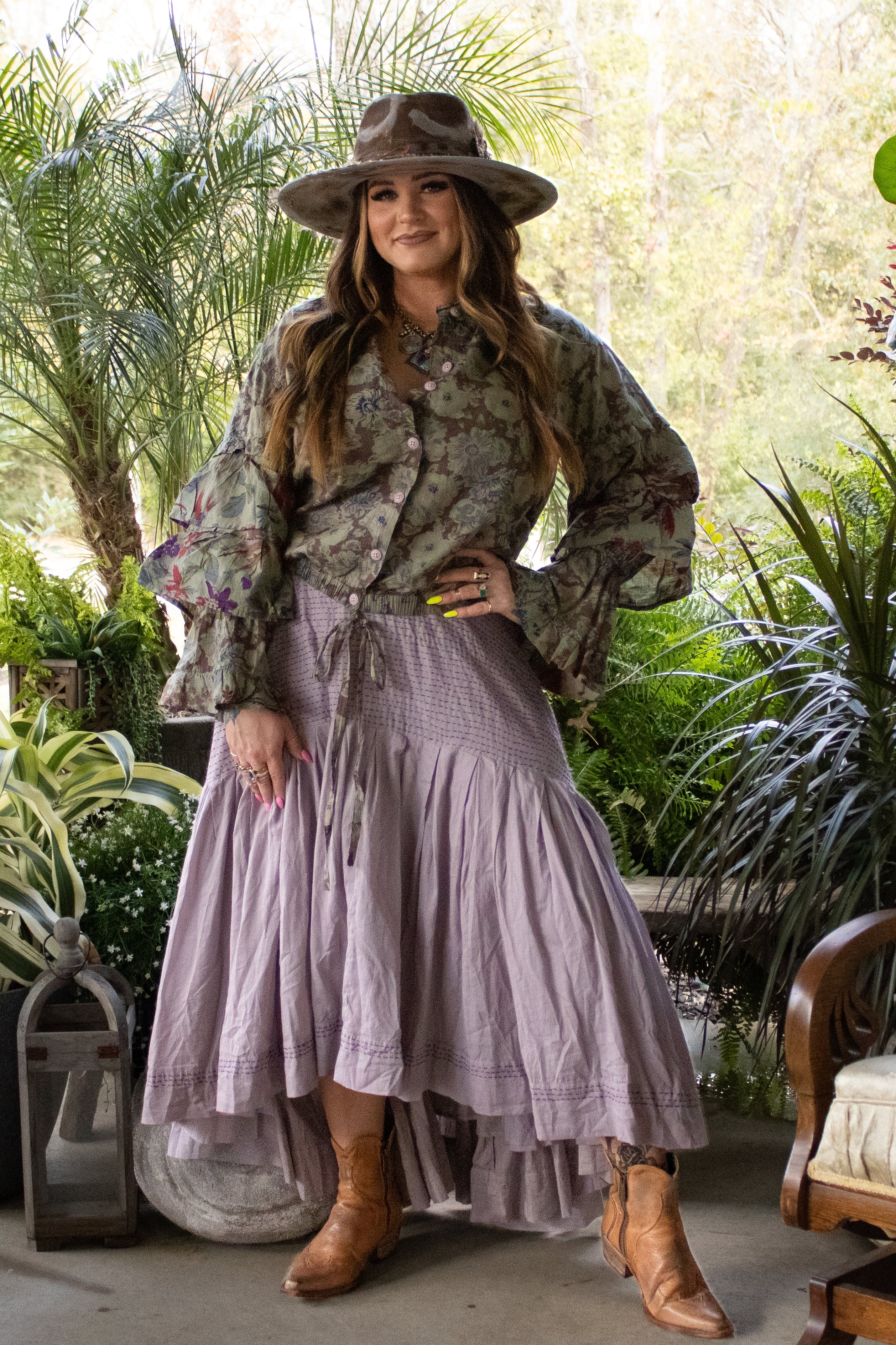 Match Made Skirt - Lavender