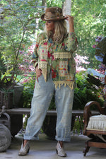 Load image into Gallery viewer, Peace and Love Jeans - Blue Railroad
