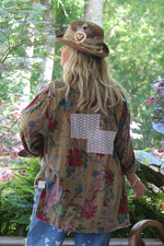 Load image into Gallery viewer, Windswept Garden Top - Chocolate
