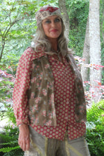 Load image into Gallery viewer, Spellbound Vest - Chocolate Floral
