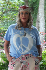 Load image into Gallery viewer, Moon Dance Tee - Sky Peace &amp; Love
