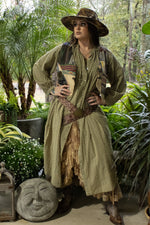 Load image into Gallery viewer, Sweet Nothings Dress - Olive Dot
