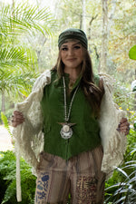 Load image into Gallery viewer, Mesmerized Vest - Fern Corduroy
