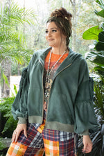 Load image into Gallery viewer, Tied About Jacket - Emerald
