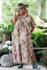 Load image into Gallery viewer, Soft Wander Dress - Multi Patch
