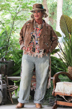 Load image into Gallery viewer, Ruffle Up High-Lo Top - Floral Dreams
