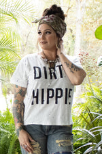 Load image into Gallery viewer, Dirty Hippie Tee - Parchment
