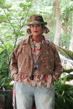 Load image into Gallery viewer, Timeworn Beauty Jacket - Chocolate
