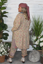 Load image into Gallery viewer, Patchwork Skies Delight Jacket - Chambray
