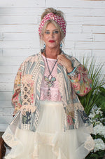 Load image into Gallery viewer, Botanical Paths Jacket - Stripe
