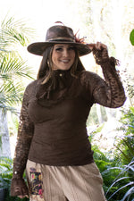 Load image into Gallery viewer, Plenty Of Love Top - Chocolate
