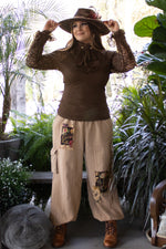 Load image into Gallery viewer, Sun Woven Petals Pants
