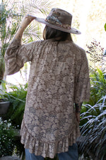 Load image into Gallery viewer, Layered In Time Tunic - Chocolate
