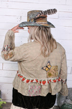 Load image into Gallery viewer, HJG Honey Bloom Top - Moss
